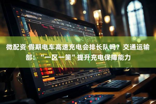 微配资 假期电车高速充电会排长队吗？交通运输部：“一区一策”提升充电保障能力