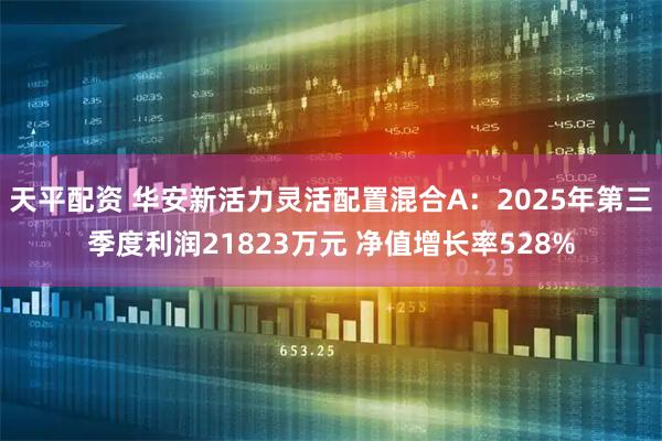 天平配资 华安新活力灵活配置混合A：2025年第三季度利润21823万元 净值增长率528%